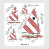 Sunfish Vinyl stickers (Vel)