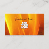 SunFlame-Visitekaartje Visitekaartje (Achterkant)