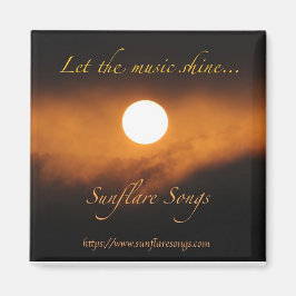 Sunflare Sangen - Let the Music Shine - Magnet