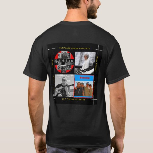 Sunflare Songs Graphics T-shirt (Achterkant)