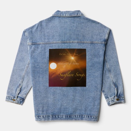 Sunflare Songs Spijkerjack Denim Jacket (Achterkant)