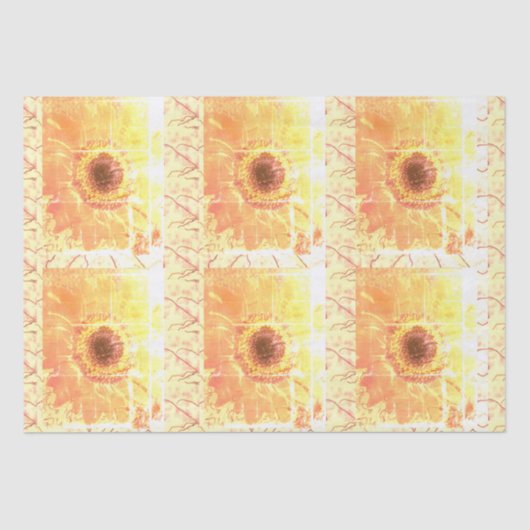 Sunflower2 Vendredi Tissuepapier (Voorkant)