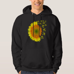 Sunflower 3 14 Wiskunde Happy Pi Day Geek Science Hoodie