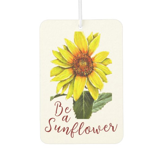 Sunflower Air Freshener Luchtverfrisser (Voorkant)