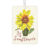 Sunflower Air Freshener Luchtverfrisser (Achterkant)