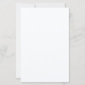 Sunflower and Red Rose Floral Wedding Menu (Achterkant)