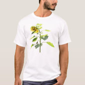Sunflower and Sparrow T-shirt (Voorkant)