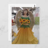 Sunflower Angel Briefkaart (Voorkant / Achterkant)