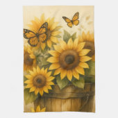 Sunflower Apron Theedoek (Verticaal)
