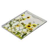 Sunflower Art Bible Verse Prayer Journal Notitiebo Notitieboek (Linkerzijde)