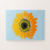 SUNFLOWER ART JIGSAW PUZZZLE LEGPUZZEL (Horizontaal)