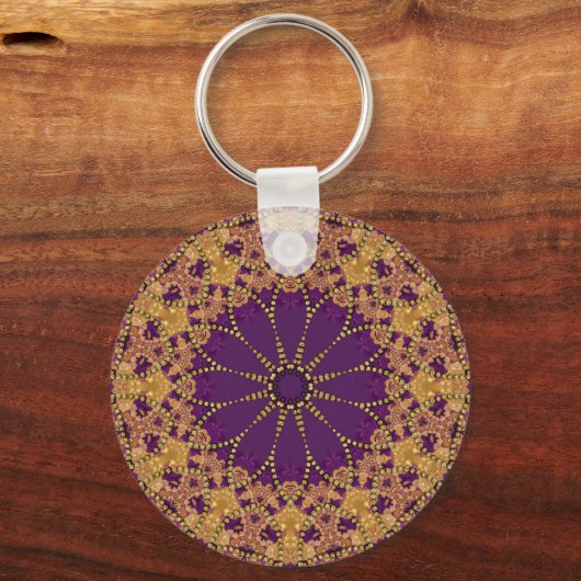 Sunflower Astro Sagittarius Zodiac Affirmations Sleutelhanger (Achterkant)