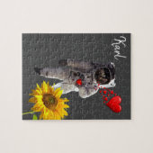 Sunflower Astronaut Puzzles Legpuzzel (Horizontaal)