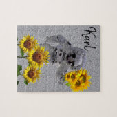Sunflower Astronaut Puzzles Legpuzzel (Horizontaal)