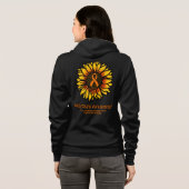 Sunflower/Awareness...RSD/CRPS Hoodie (Achterkant volledig)