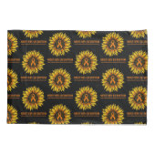 Sunflower/Awareness...RSD/CRPS Kussensloop (Achterkant-Links)