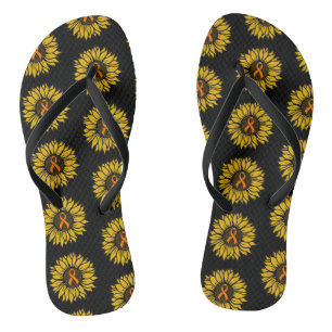 Sunflower/Awareness...RSD/CRPS Teenslippers