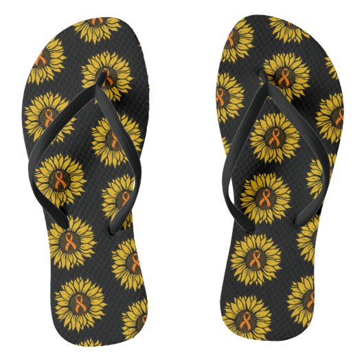 Sunflower/Awareness...RSD/CRPS Teenslippers (Voetbed)
