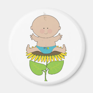 Sunflower Baby Magneet