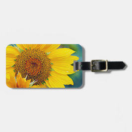 SUNFLOWER BAGAGELABEL TRAVEL GIFT