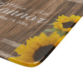 Sunflower Barnwood Snijplank (Hoek)