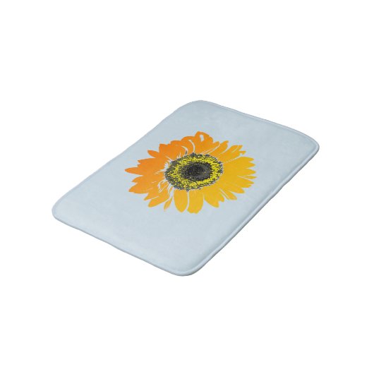 SUNFLOWER BATH MAT (Gekanteld)