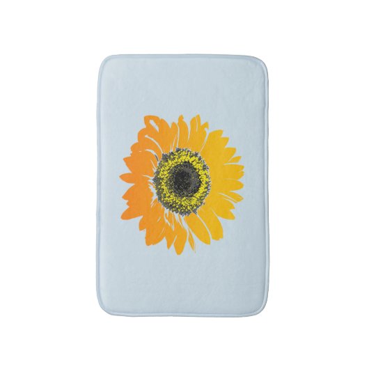 SUNFLOWER BATH MAT (Voorkant Verticaal)