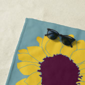 Sunflower Beach Towel Strandlaken (In situ)