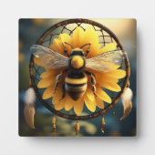Sunflower Bee Dreamcatcher, Fotoplaat (Voorkant)