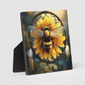 Sunflower Bee Dreamcatcher, Fotoplaat (Voorkant)