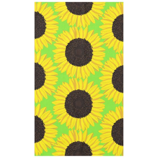 Sunflower Birthday Party Tafelkleed (Voorkant)
