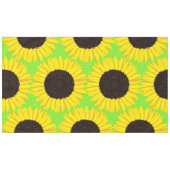 Sunflower Birthday Party Tafelkleed (Voorkant (Horizontaal))