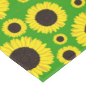 Sunflower Birthday Party Tafelkleed (Gekanteld)