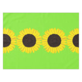 Sunflower Birthday Party Tafelkleed (Voorkant (Horizontaal))