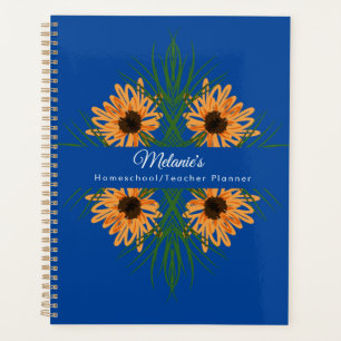 Sunflower Blauwe Docent School Homeschool Planner