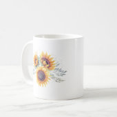 Sunflower Bloom | Moeder van de Bride Koffiemok (Voorkant links)