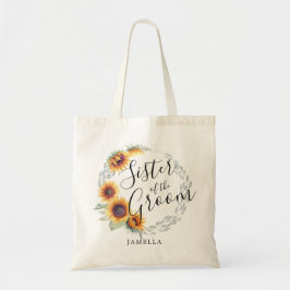Sunflower Bloom | Zuster van de Groom Tote Bag