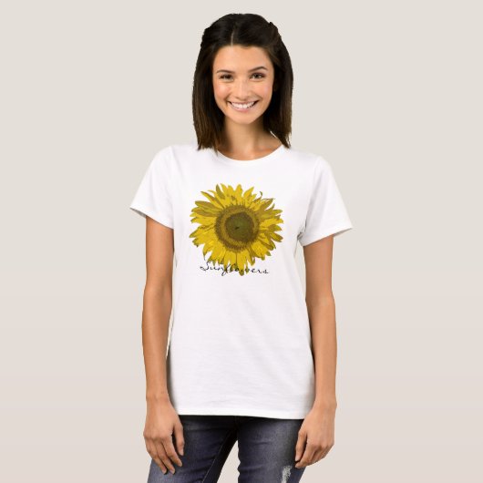 Sunflower Blossom T-shirt (Voorkant volledig)