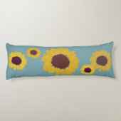 Sunflower Body Pillow Lichaamskussen (Achterkant)