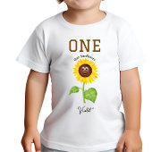 Sunflower Bodysuit Kids 1st Birthday Party