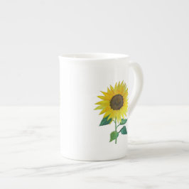 Sunflower Bone China Cup Porselein Kop