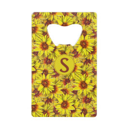 Sunflower Bottle Opener Creditkaart Flessenopener