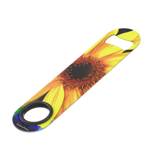 Sunflower Bottle Opener Speed Flessenopener (Voorkant Gekanteld)