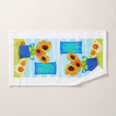 Sunflower Bouquet Hand Towel Handdoek (Handdoek)