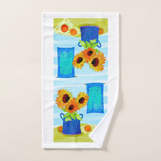 Sunflower Bouquet Hand Towel Handdoek