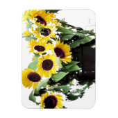 Sunflower Bouquet Magneet (Verticaal)