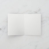 Sunflower Bouquet met Ladybugs Kaart (Binnen)