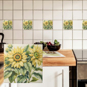 Sunflower Bouquet Tegeltje