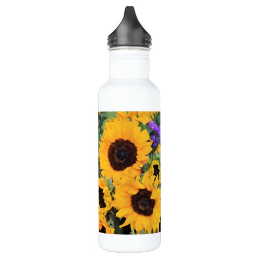 Sunflower Bouquet Waterfles (Links)