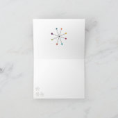 Sunflower Bouquet Weddenschap Hartelijk dank Kaart (Binnen)